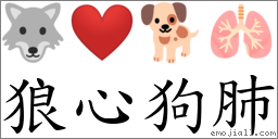 狼emoji符号图片